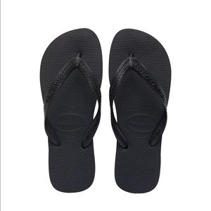 Havaianas Flip Flops - Black (11-12M)